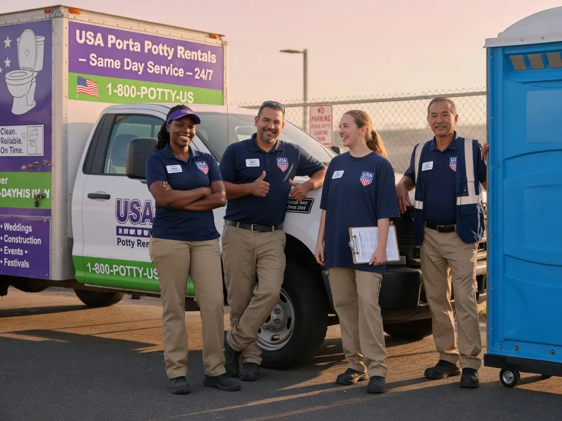Porta Potty Rental company in Amsterdam, MO