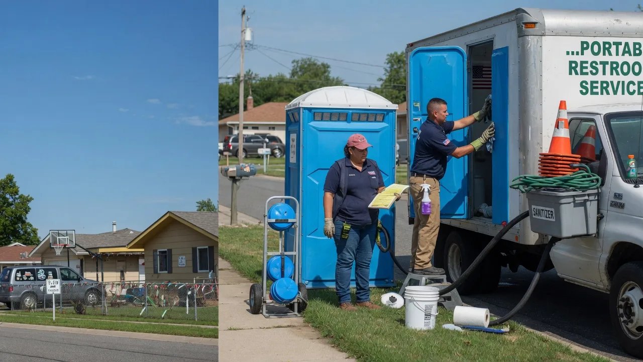 Portable Toilet Rental in Amsterdam, MO near me